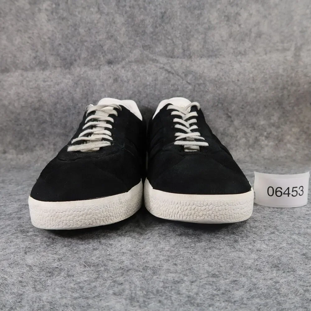 Adidas Shoes Mens 11 Sneaker Lifestyle Gazelle Leather Low Black Lace Up Classic